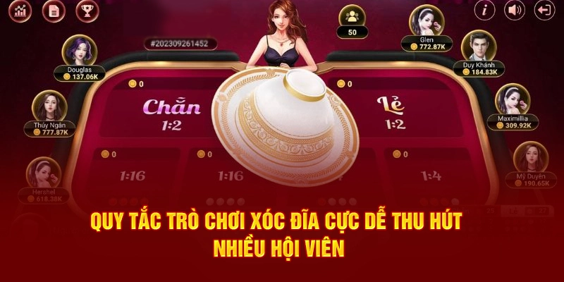 Quy tắc trò chơi xóc đĩa cực dễ thu hút nhiều hội viên
