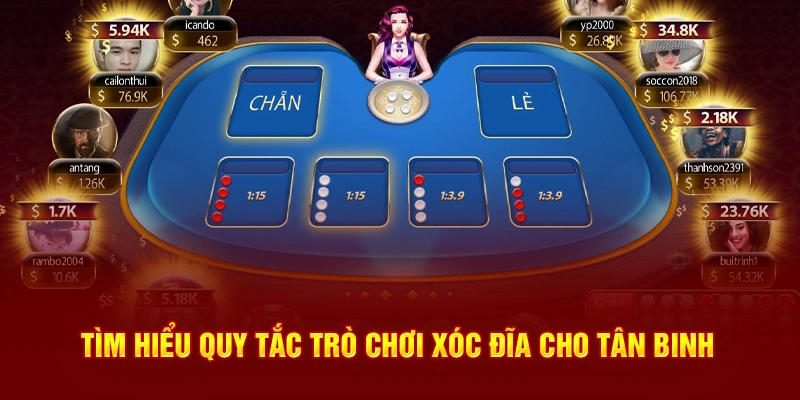 Tìm hiểu quy tắc trò chơi xóc đĩa cho tân binh
